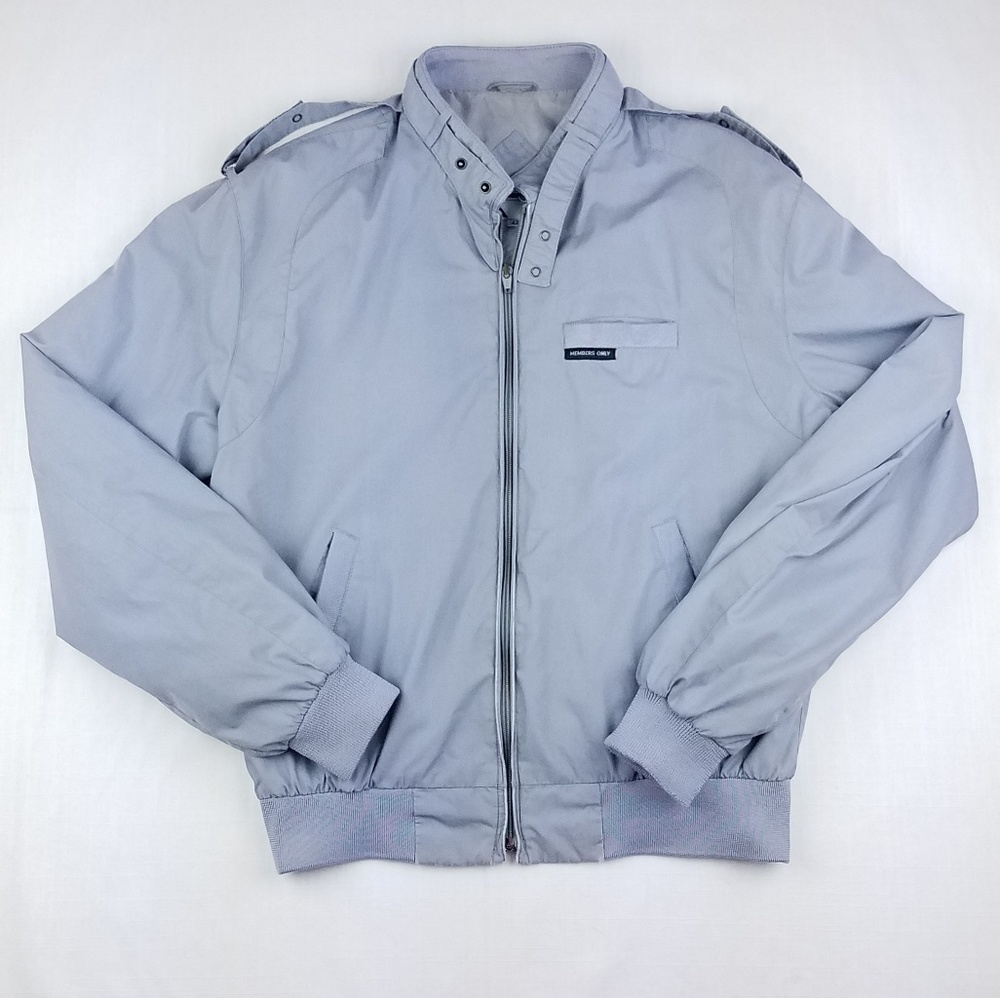 Vintage gray Members Only jacket size 42